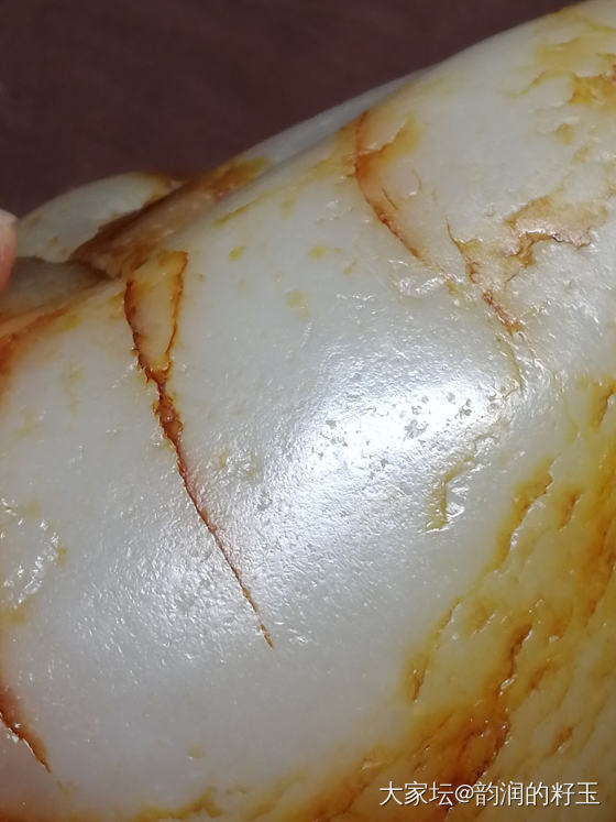 准备切大籽，陆续更新………_和田玉