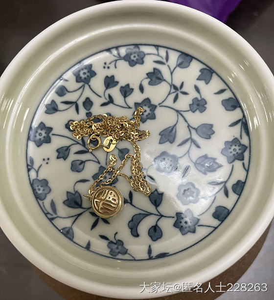 小锁骨链儿_K金