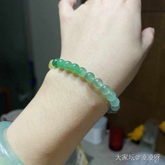 四季迭，忆流年_手镯珠串翡翠
