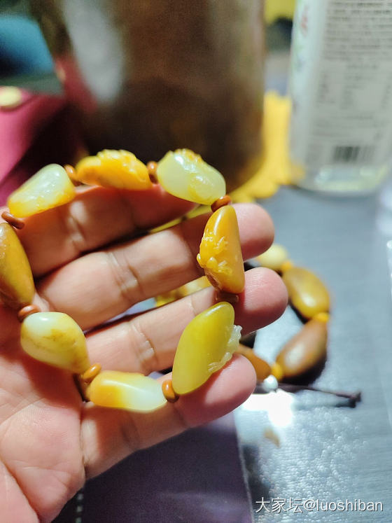 独乐乐不如众乐乐_珠串和田玉