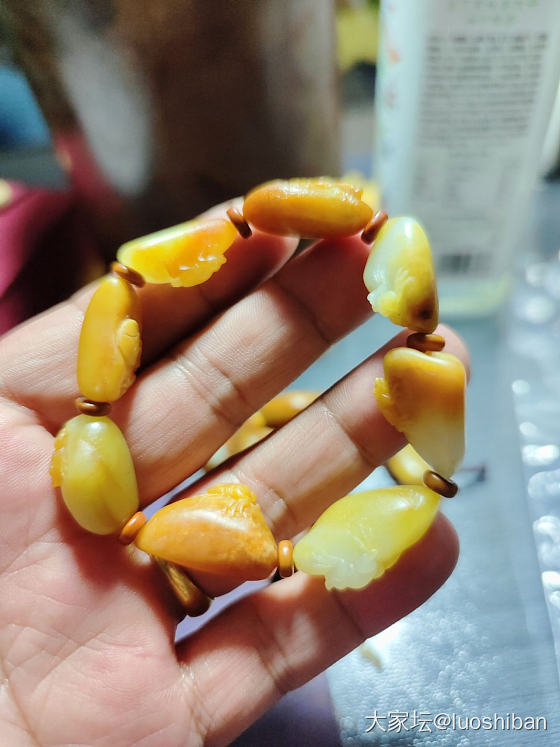 独乐乐不如众乐乐_珠串和田玉