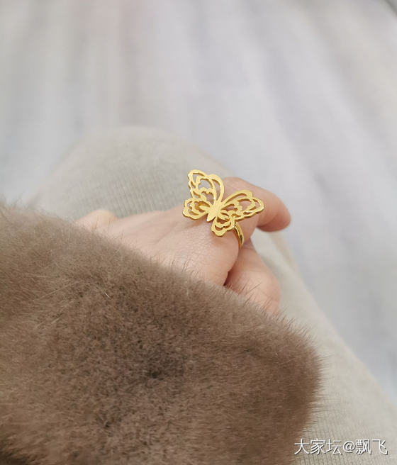 蝴蝶们～_戒指金