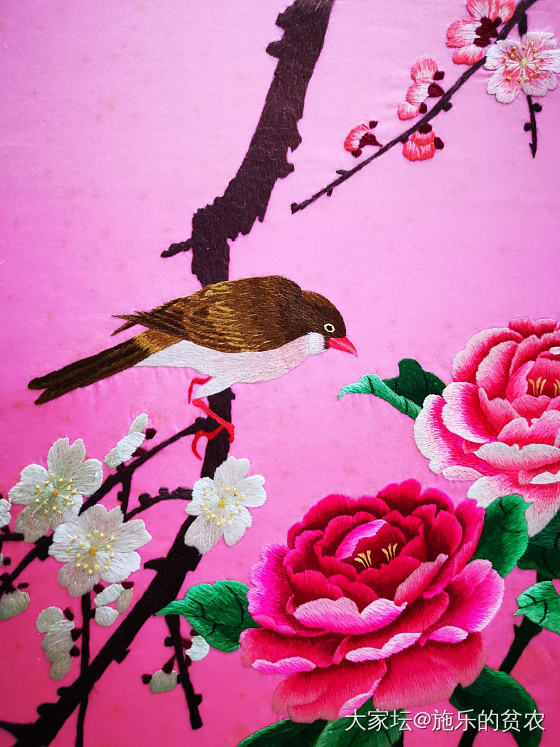 七十年代湘绣八联屏风_收藏