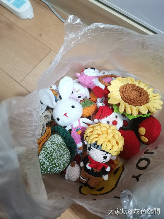 中年焦虑。。_编织工作