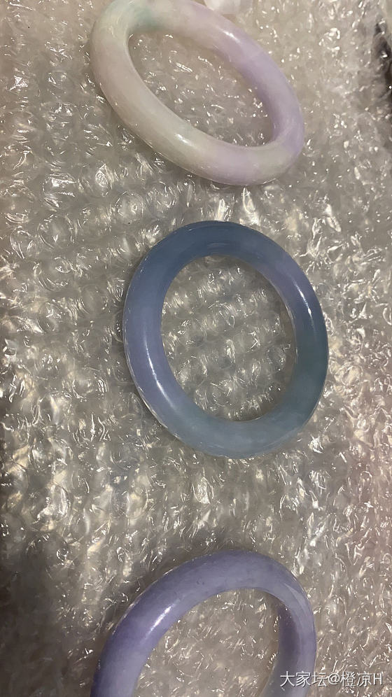 莫奈花园镯，寻寻觅觅的温柔_手镯翡翠