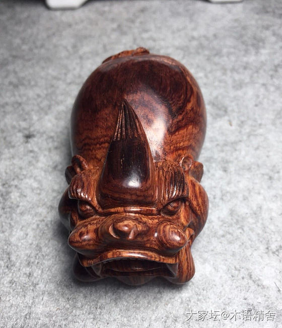 迄今为止最逼真的海南黄花梨冒牌货_文玩