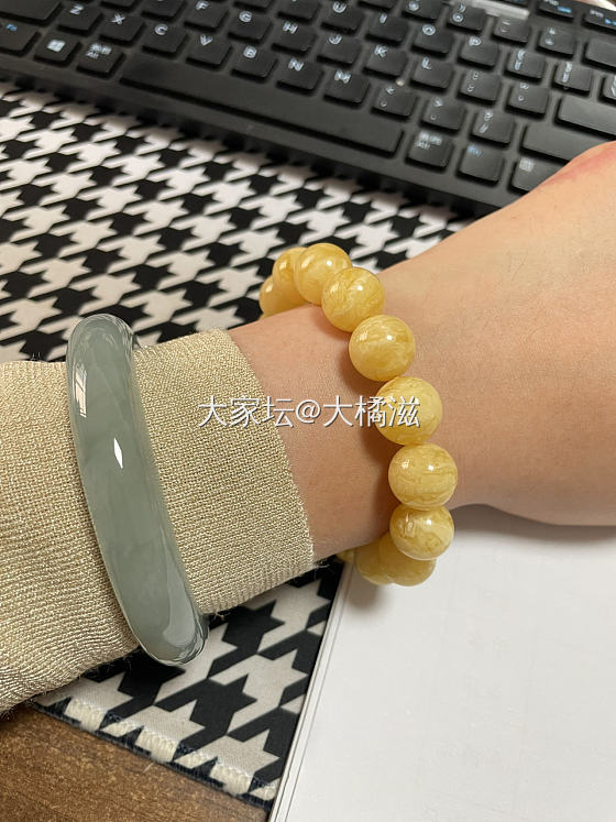 抽查，今天戴的啥？_钻石和田玉