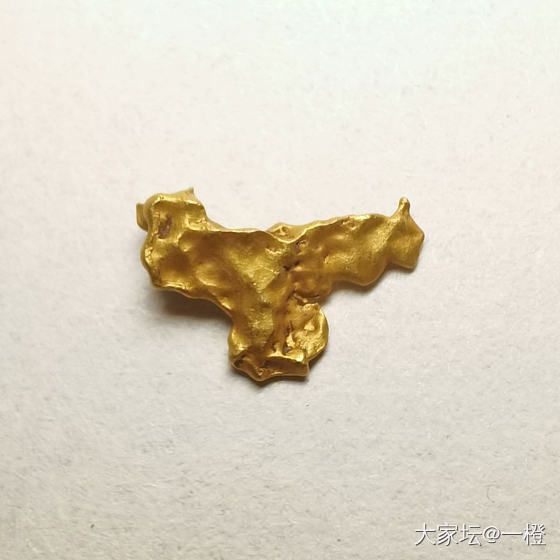 金鹏展翅·自然金_金矿物标本