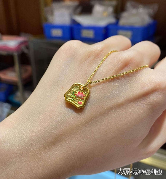 请问大家有没购入这款套链？_项链金