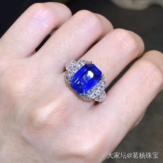 7ct➕蓝宝石戒指💍～_蓝宝石