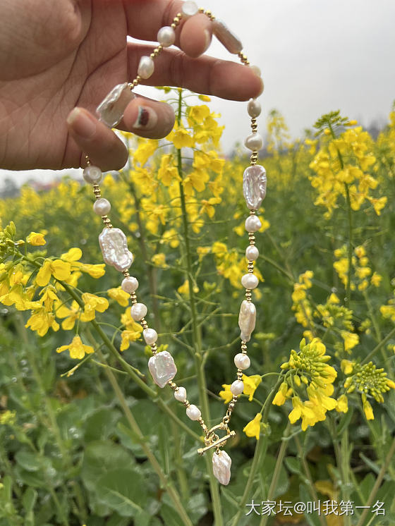 油菜花田的美物_编绳