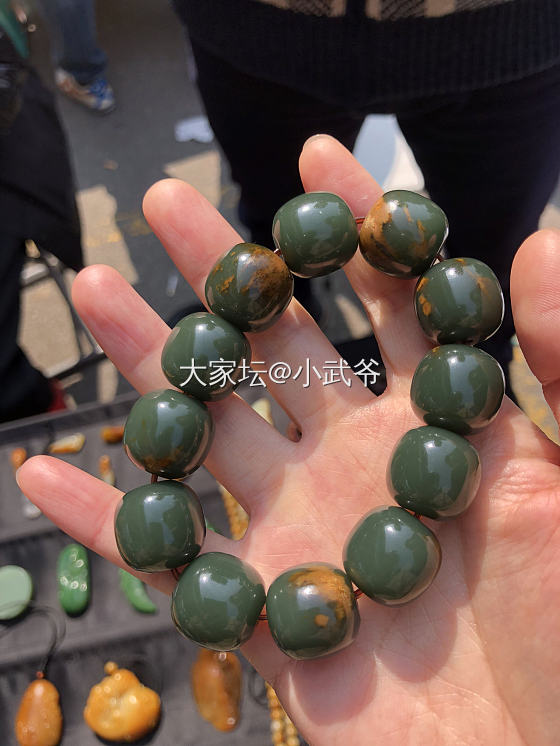 今天在文庙逛到了好东西_玉石和田玉