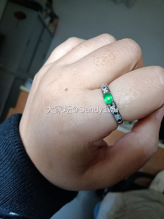 给点光，就成了猫眼😄_翡翠