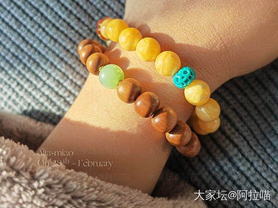 再见二月_蜜蜡珠串琥珀蜜蜡