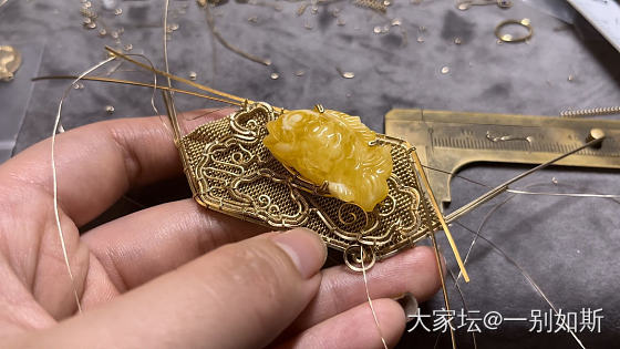 新作【祥瑞·莲鱼】，祝大家吉庆有余，所得皆所愿_手工diy