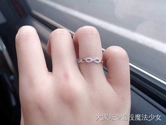 二刷小破球，买了个莫比乌斯戒指_戒指钻石