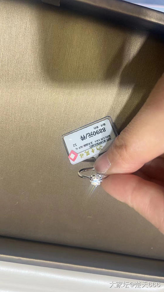 新手求坛友鉴定_钻石