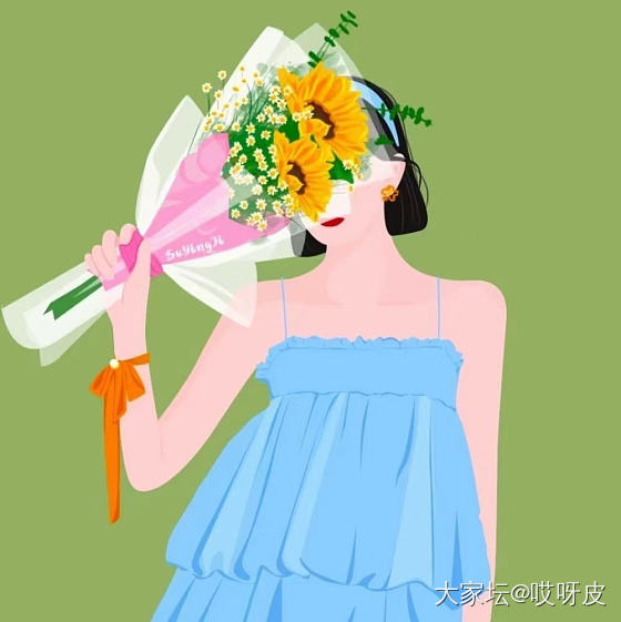 戴上花花祝福大家女神节快乐🍓_金节日