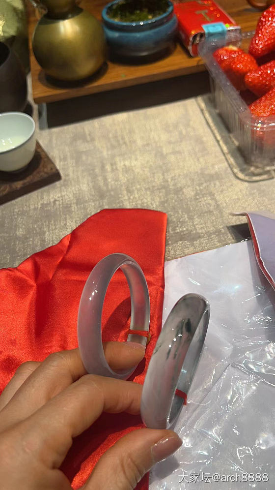 高高高货翡翠手镯！_翡翠