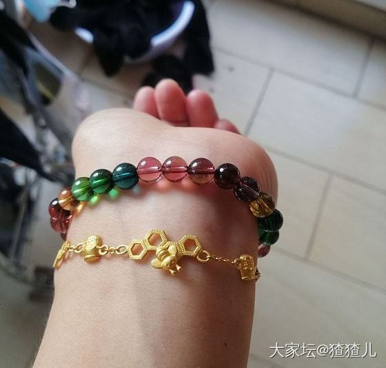 是老矿碧玺鸭_水晶银