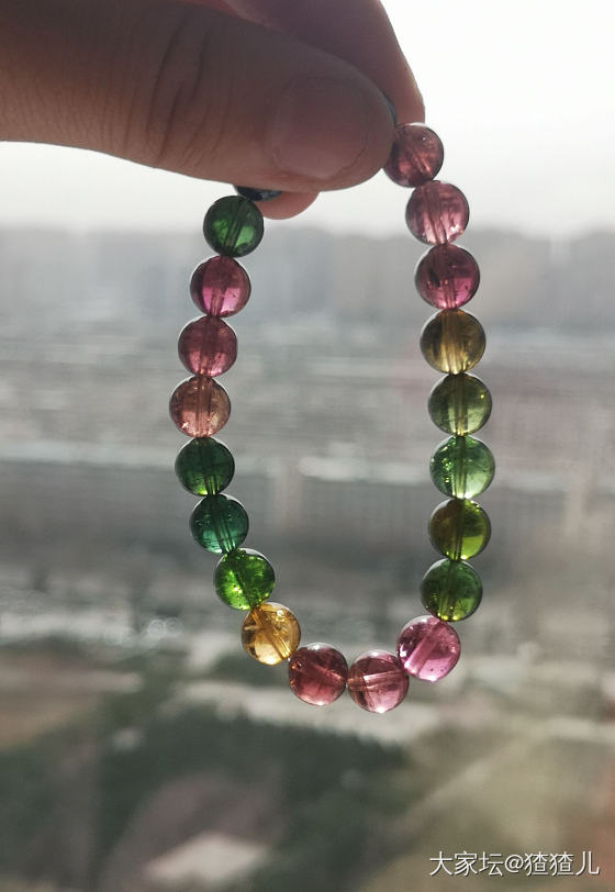 是老矿碧玺鸭_水晶银