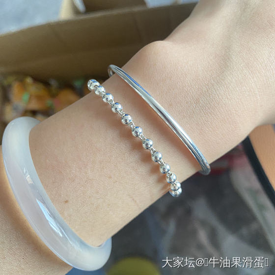 银坑盲盒合集_打磨手镯银