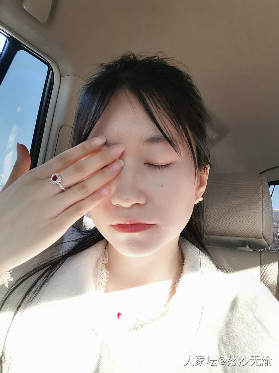 可爱的爱心小红宝_戒指红宝石