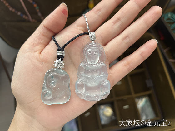 一枚能让你怀旧的观音姐姐_吊坠翡翠