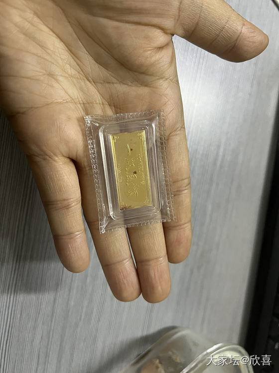 这个金条是氧化了吗_金