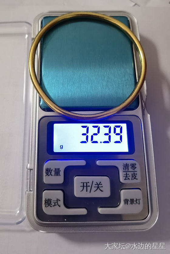 小称没有盘子你们怎么称手镯_金工具