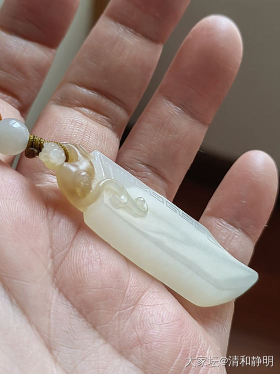 这杠杠的油性_和田玉