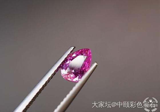 ##中颐天然未加热粉色蓝宝石##  1.09ct  TGL证书_蓝宝石名贵宝石