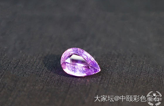 ##中颐天然未加热紫色蓝宝石##  1.06ct  TGL证书_蓝宝石名贵宝石