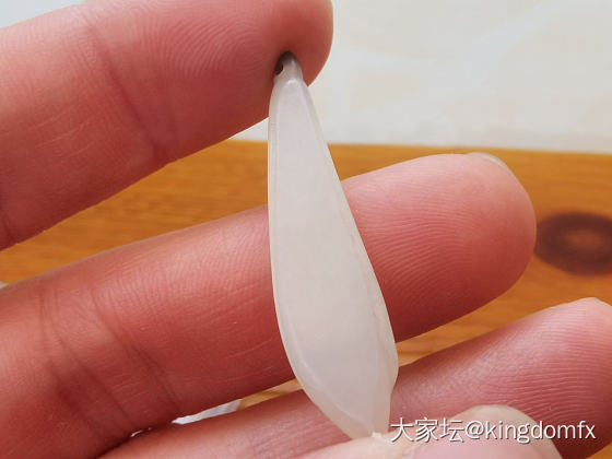 和田籽料玉兰花_和田玉