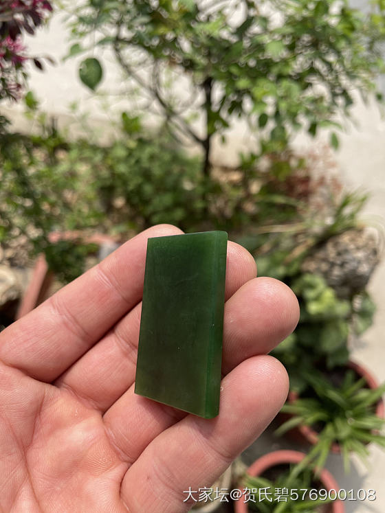 开了它！！
又出帝王绿_和田玉