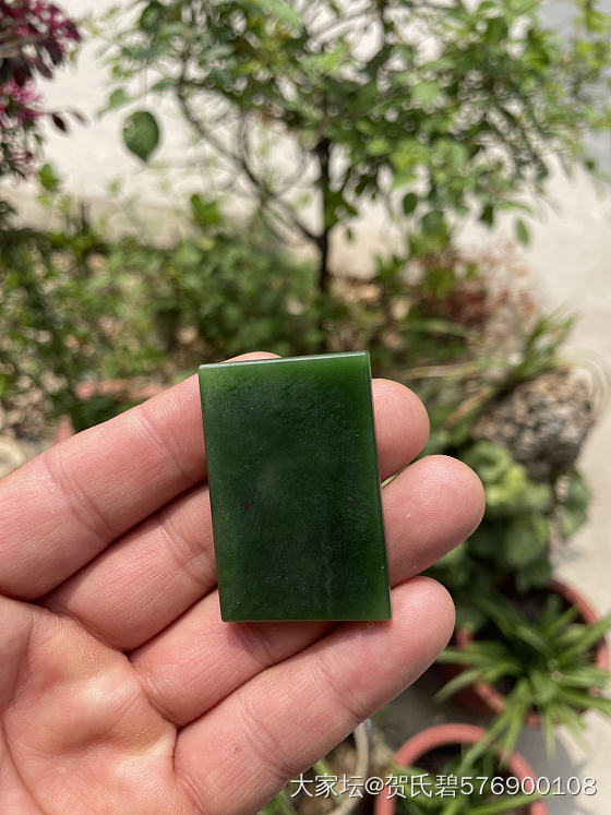 开了它！！
又出帝王绿_和田玉