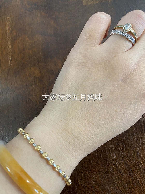 最爱翡翠黄金 偏偏离不开k金😅_K金翡翠钻石金