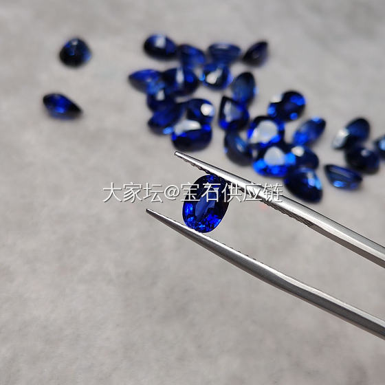 有烧蓝宝🔥皇家蓝  2.0+ct_名贵宝石