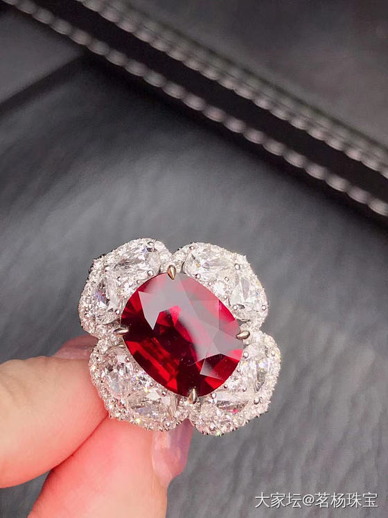 5ct➕鸽血红红宝石戒吊两用款～_彩色宝石