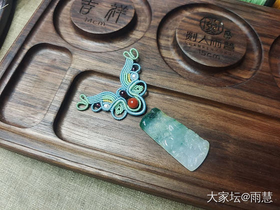 百搭款扣头_编绳翡翠