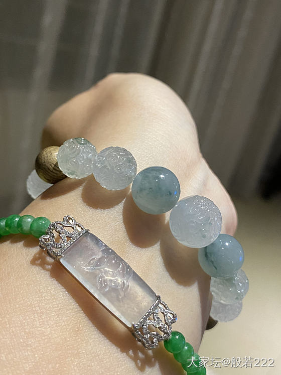 凑珠子的过珵嫃是百爪挠心_翡翠