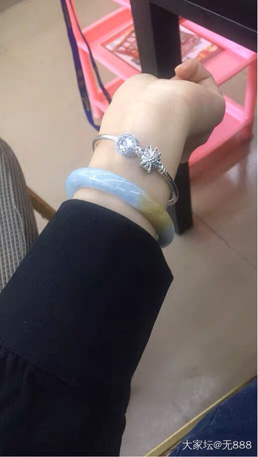 晒晒我的手镯，没有高货，现在想入手高货了_手镯翡翠
