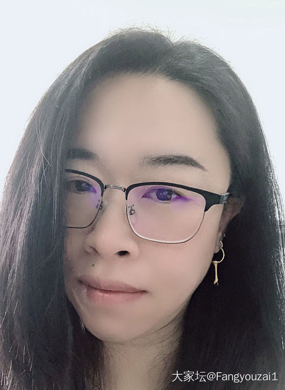 终于收到啦_耳饰金
