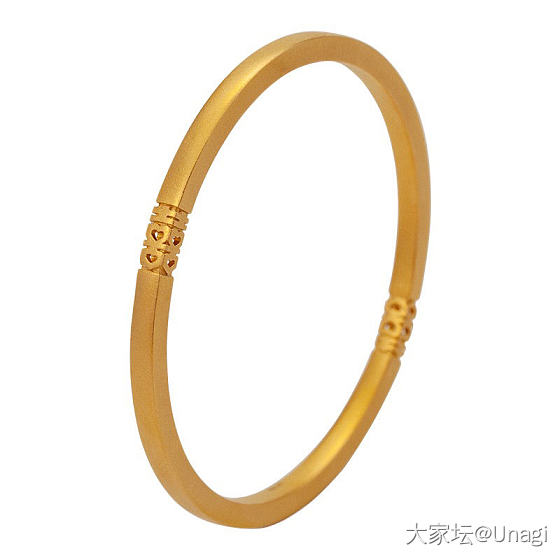 收56的四方来喜_手镯金