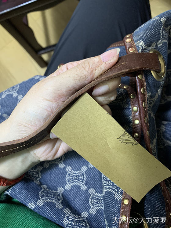 晒晒周末做的👜包包的肩带修复_包包旧物改造