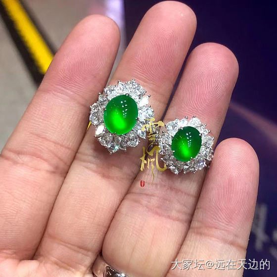 大家一起晒出最喜欢的蛋面镶嵌款式做合集～_翡翠