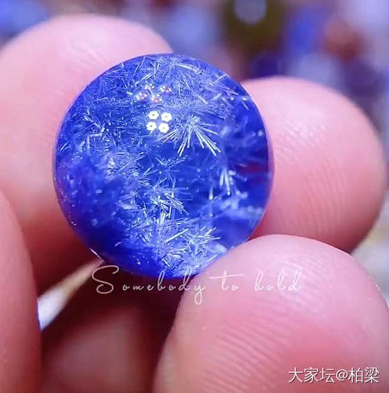 蓝线石的迷惑_少见宝石