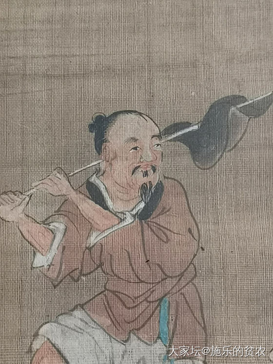 一幅古（元）画中的男女发型_收藏