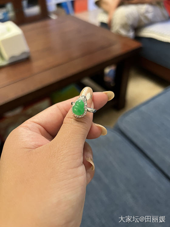 大家帮忙看看要留吗_戒指翡翠