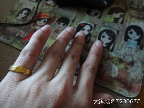 想欣赏姐妹们的尾戒_戒指